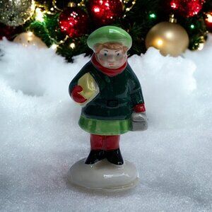 Dept 56 - School Children - Loose Figurine - Snow Village From 1988